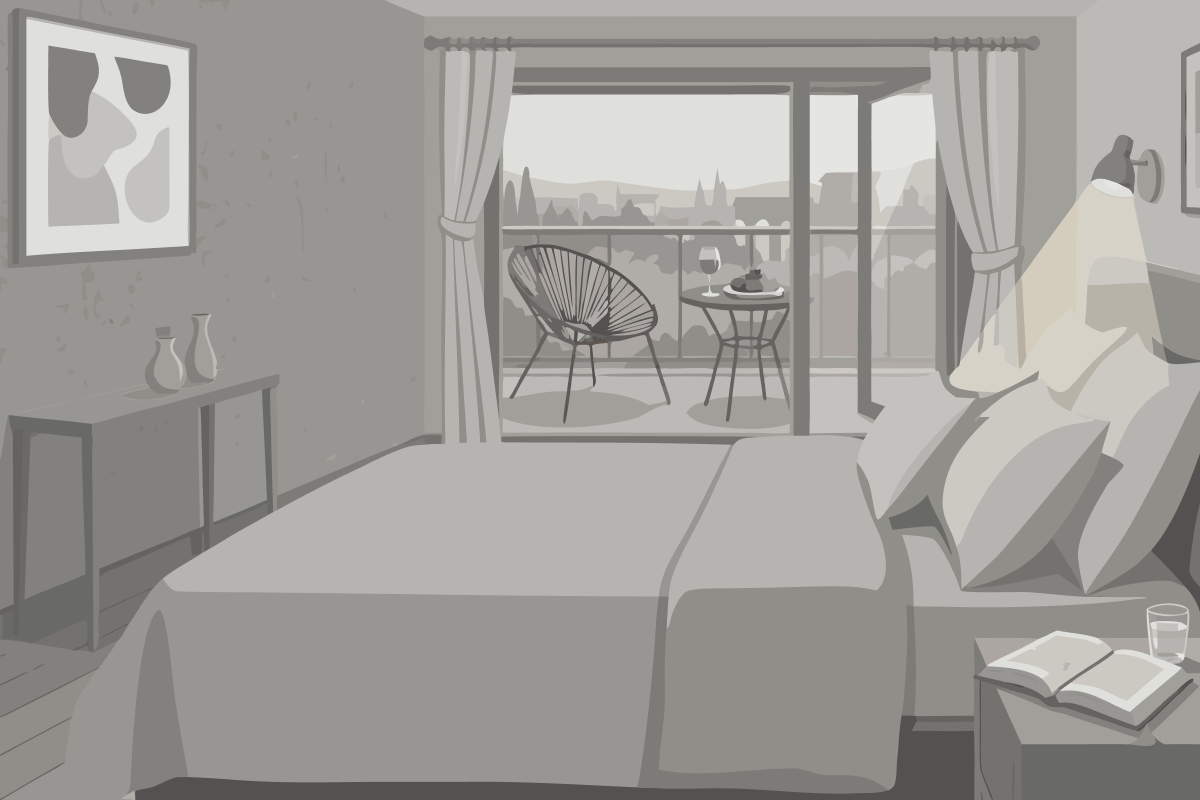 Suite met 2 Slaapkamers