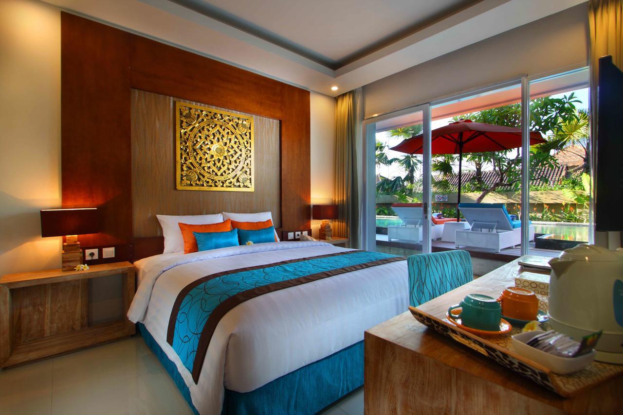 Chambre Double ou Lits Jumeaux de Luxe avec Accès Piscine